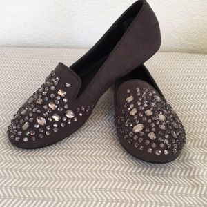 Vera Wang Jeweled flats. Never Worn